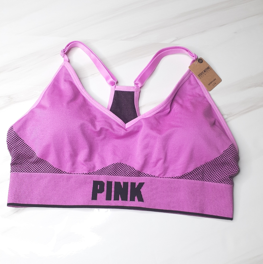 Pink  sport bra